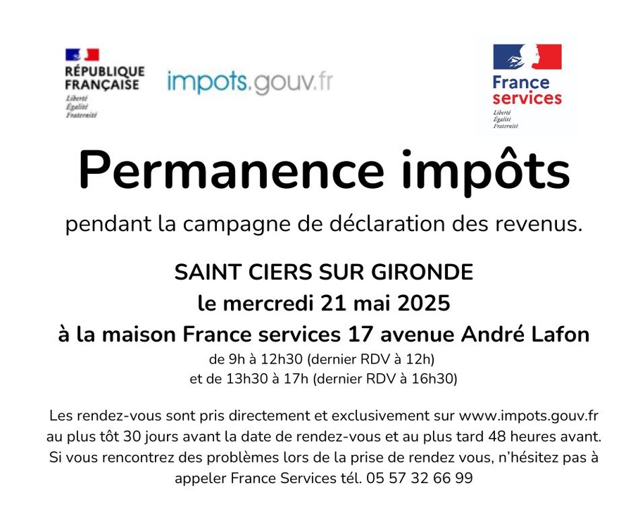 Permanence impots