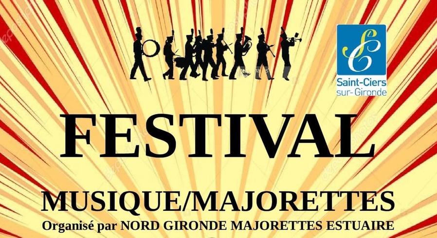 Festival musique et majorettes