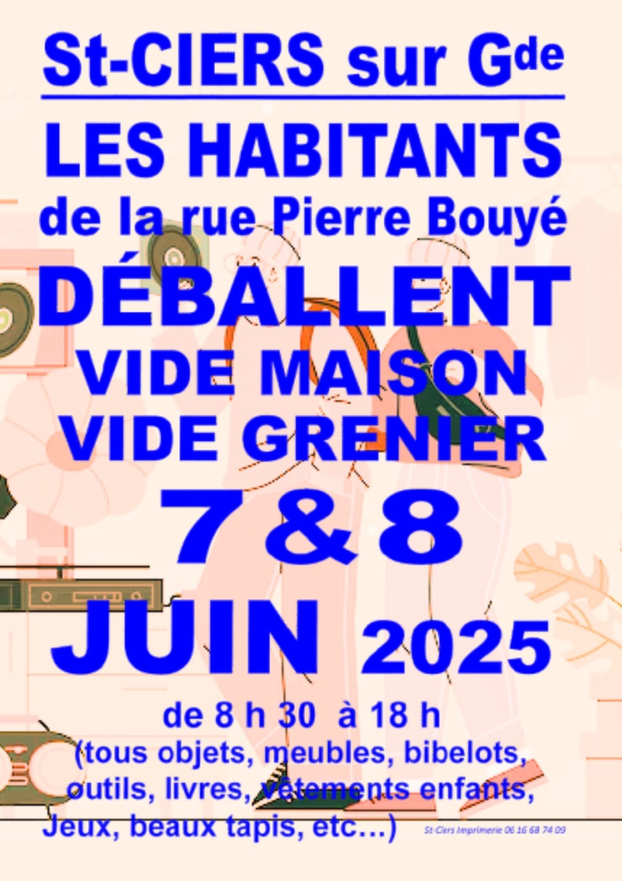 VIDE MAISON RUE PIERRE BOUYE