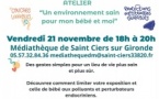 Atelier "un environnement sain pour mon bébé et moi" Atelier "un environnement sain pour mon bébé et moi"