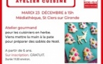Atelier gourmand pour les cuisiniers en herbe.