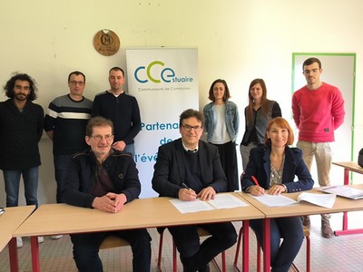 Convention entre le collège de Saint Ciers sur Gironde et la CCE.